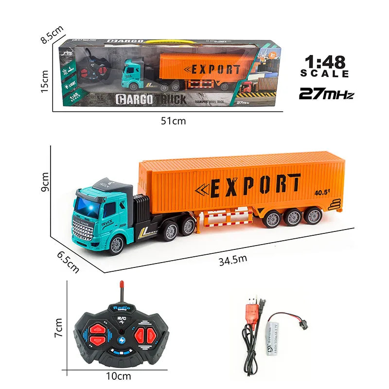 Heavy-Duty Semi-Trailer Electric Truck