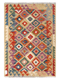 Maimana Kilim - 116 × 80 cm (3'10" x 2'7")