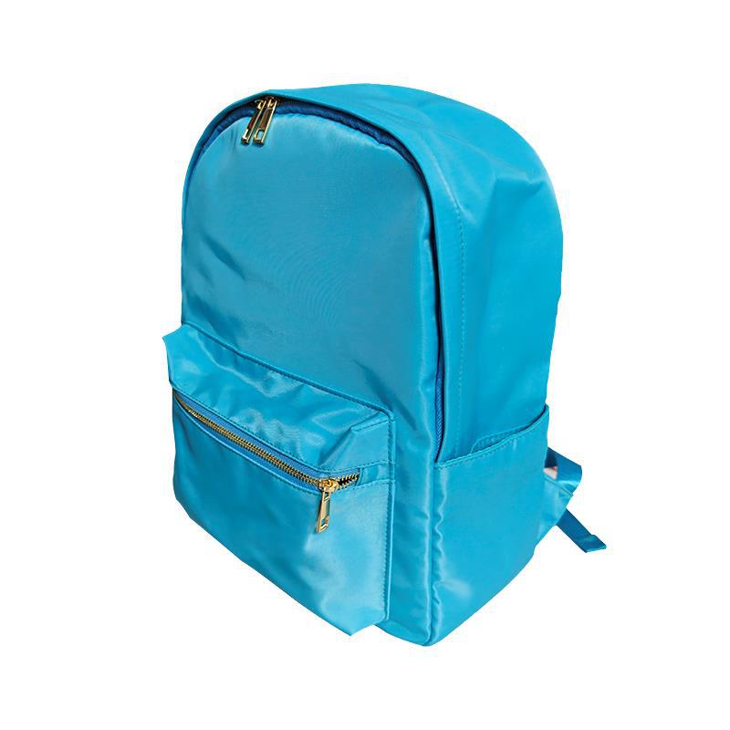 In stock waterproof backpack casual schoolbag large capacity high quality simple backpack school nylon storage bag