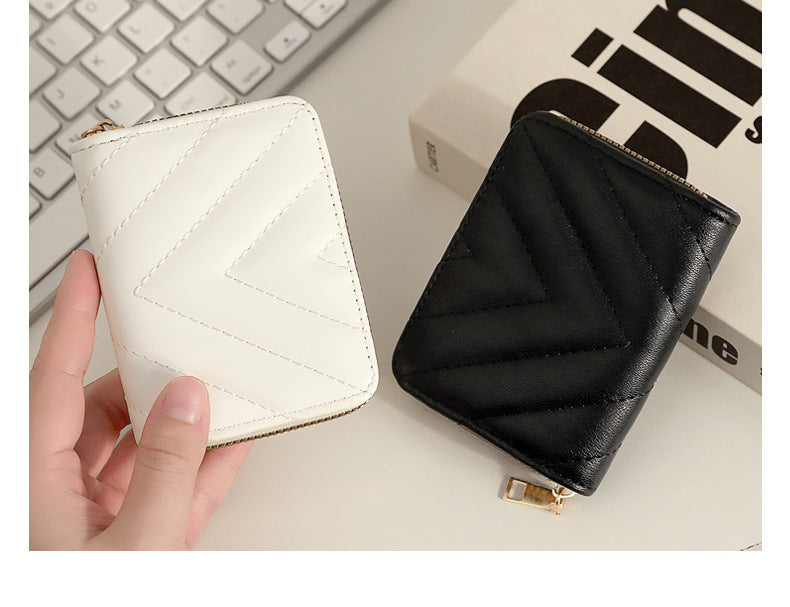 Cute Small Design Card Bag Multi Card Wallet Women's Fashion Exquisite Niche Women's Coin Purse ID Wallet
