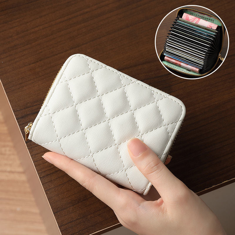 Cute Small Design Card Bag Multi Card Wallet Women's Fashion Exquisite Niche Women's Coin Purse ID Wallet